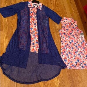 THAT LITTLE DRESS
$30 to $13 
Blue Sheer Crazy Train Cardigan